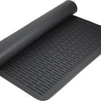 Electric Stove Top Covers, Heat Resistant No Crease Ceramic Glass, Induction, Cook Top, Flat RV Range Covers Protector, Oven, XL Dish Drying Mat for Kitchen Appliances - Black - Image 7