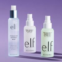 e.l.f. Dewy Coconut Setting Mist, Makeup Setting Spray For Hydrating & Conditioning Skin, Infused With Green Tea, Vegan & Cruelty-Free, 2.7 Fl Oz - Image 5