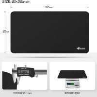 FLASLD Stove Top Covers - Glass Top & Ceramic Cooktop Protectors, Full Covers for Electric Stovetop, Black-2132 inch - Image 7