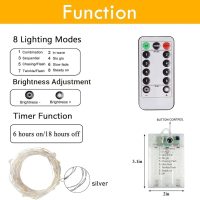 3-Pack 78FT 240 LED Fairy Lights Battery Operated with Timer & Remote, Waterproof Twinkle Lights Indoor Outdoor 8 Modes for Bedroom Centerpiece Wedding DIY Party Christmas Classroom Dorm Decoration - Image 8