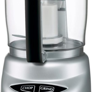 Cuisinart Mini-Prep Plus Food Processor, 24-Ounce Mini Food Processor to Chop Herbs, Vegetables, and Hard Cheese, 24-Ounce Work Bowl, Reversible Stainless Steel Blade, DLC-2ABC, Brushed Chrome/Nickel