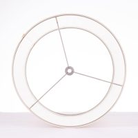 Wellmet CreamWhite 14"x14"x17" inches Lampshade, Required Assembly for Table Lamp, Bedside Lamp, Floor Lamp, Fabric Drum Lampshade Classic Modern Style, Metal Spider Fitter - Image 6