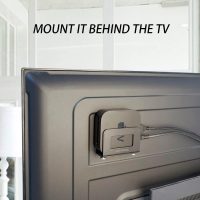 Monzlteck Adjustable Small Device Wall Mount Holder for Apple TV,ROKU,Router,Modem and Other Media Players - Image 5