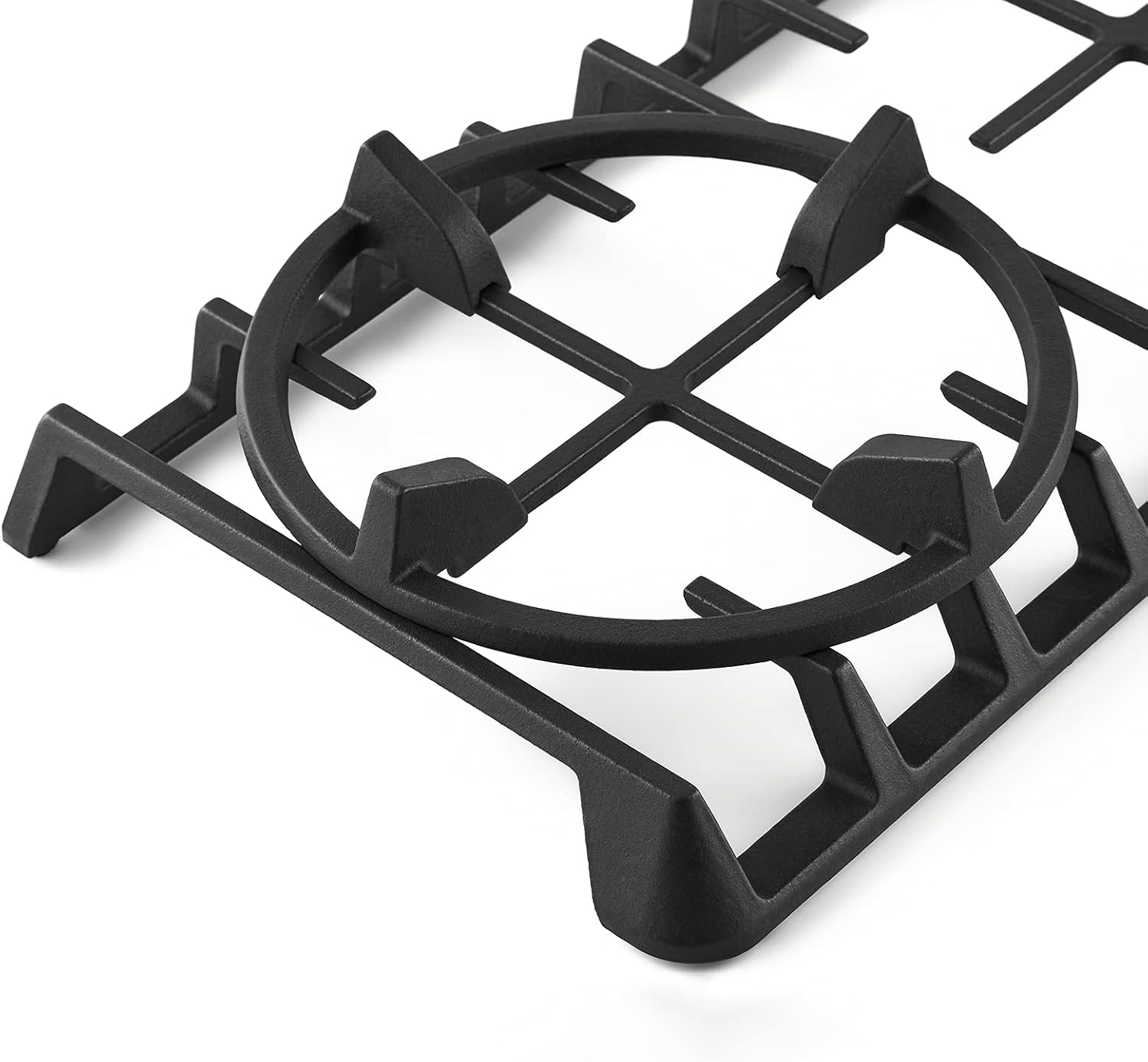 Wok Ring, Replacement Parts Cast Iron Wok Support Ring for Gas Stove Burner Grate Samsung, GE, Kitchenaid, LG, Whirlpool, Frigidaire, Kenmore Etc Gas Stove Stand Rack Accessories - Image 5