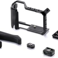 Tilta Camera Cage Base Kit Compatible with Canon R50 V – Black | Full Cage with Compact NATO Top Handle | ARCA Baseplate, Cold Shoe, 1/4”-20 Mounts | Lightweight, Modular Design - Image 2