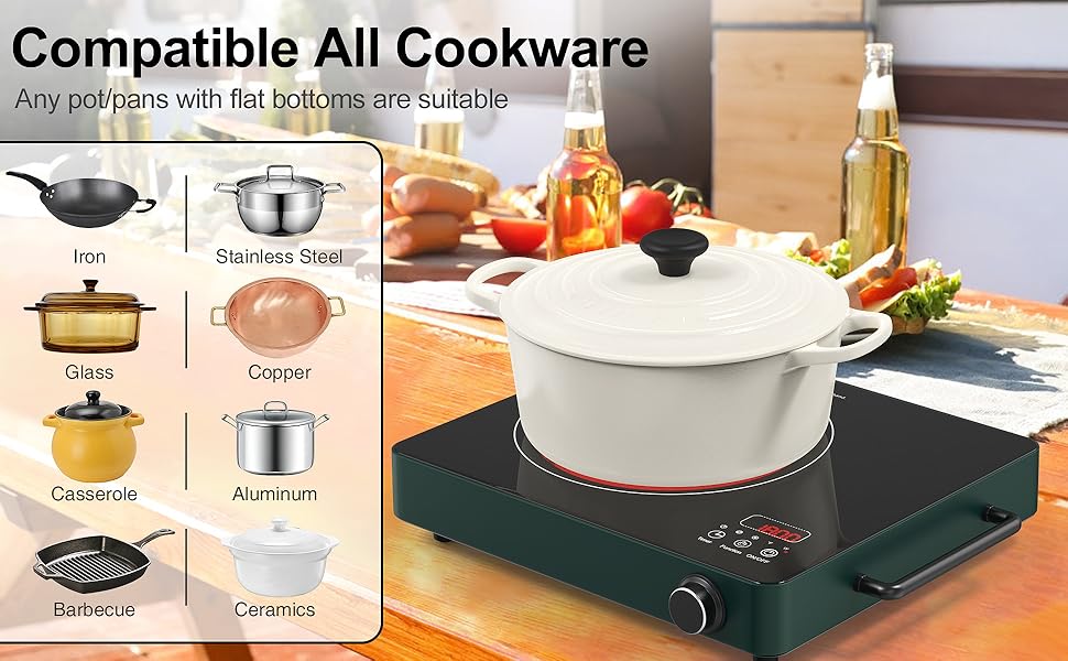  Electric Cooktop 