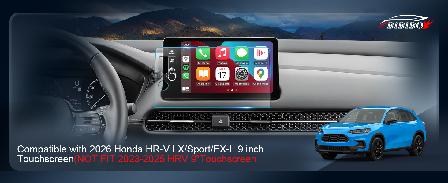 2026 Honda HRV Screen Protector Matte 2026 Honda HRV