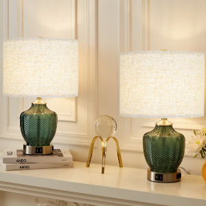 beige lamp shades