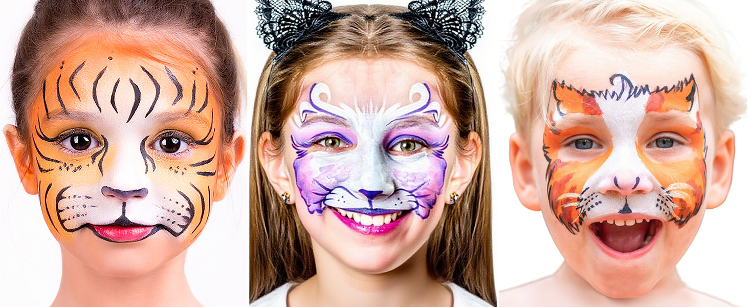 Halloween face paint