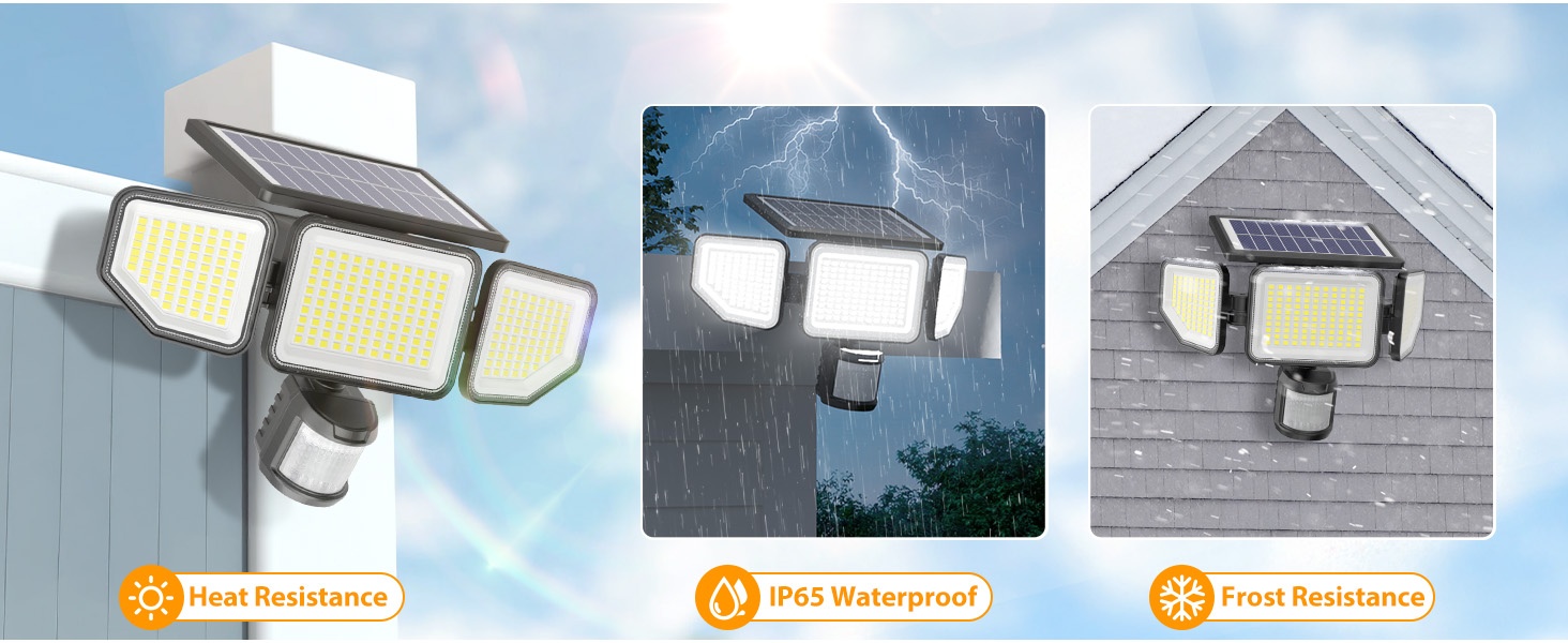 solar lights outdoor waterproof