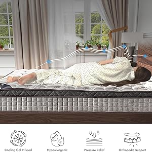 12 inch queen mattress in a box