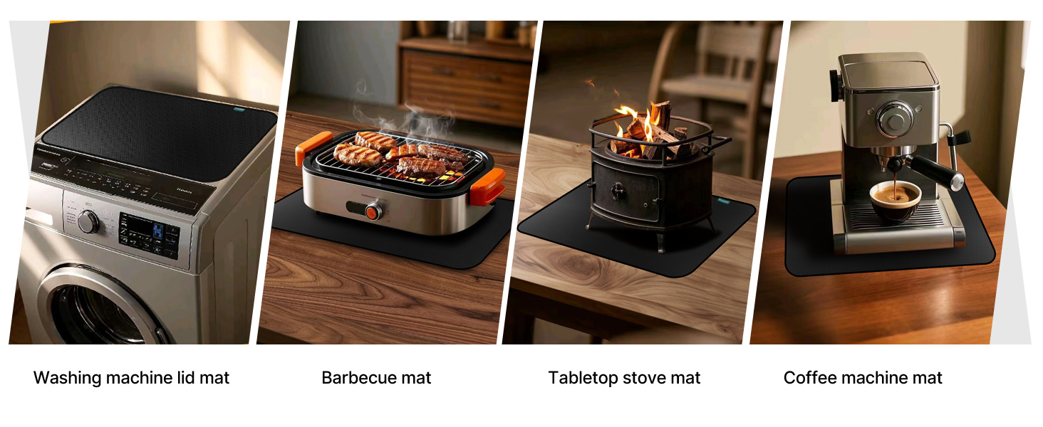 heat resistant stove top cover