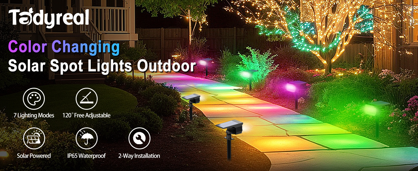 solar spot lights outdoor