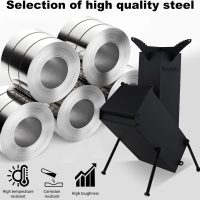 Rocket Stove Wood Burning Camp Stove Rocket Stove for Cooking Portable Wood Mini Burning Stove, Fire Camping Stove for Cooking backyard cooking Camping grill outdoor events BBQ Comes with storage bag - Image 6