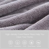 24 Pack Kitchen Dishcloths - Does Not Shed Fluff - Reusable Dish Towels, Dish cloths, Super Absorbent Coral Fleece Cleaning Cloths, Nonstick Oil Washable Fast Drying, 7 x 9 Inch (Multicolor) - Image 4