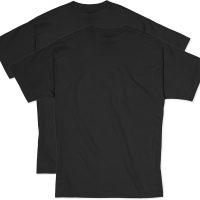Hanes Men's Beefy-t T-Shirt, Heavyweight Cotton Tee, 1 Or 2 Pack, Big & Tall - Image 3