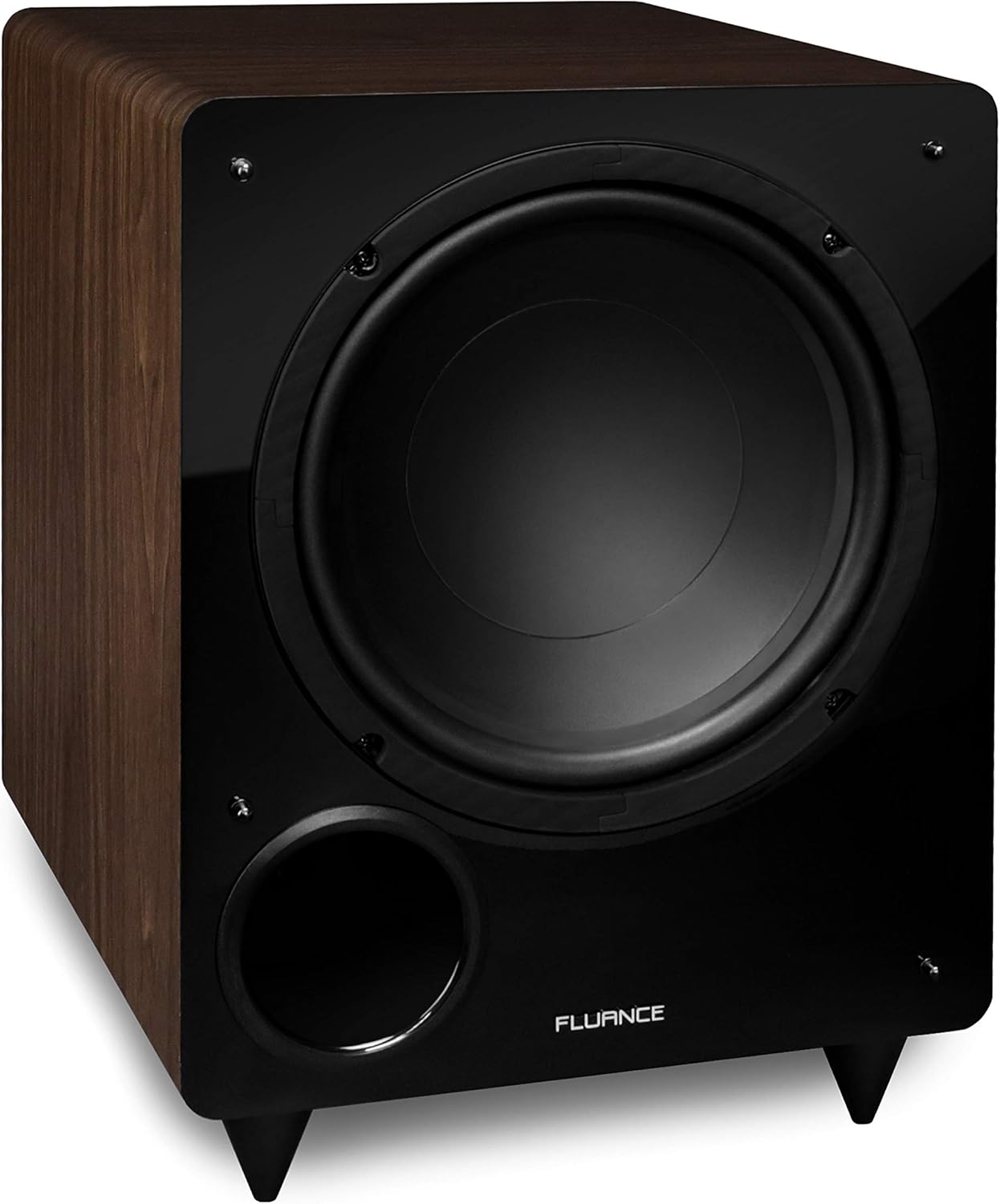 Fluance Elite High Definition Surround Sound Home Theater 5.1 Channel Speaker System Including Three-Way Floorstanding, Center Channel, Rear Surround Speakers and a DB10 Subwoofer - Walnut (SX51WR) - Image 4