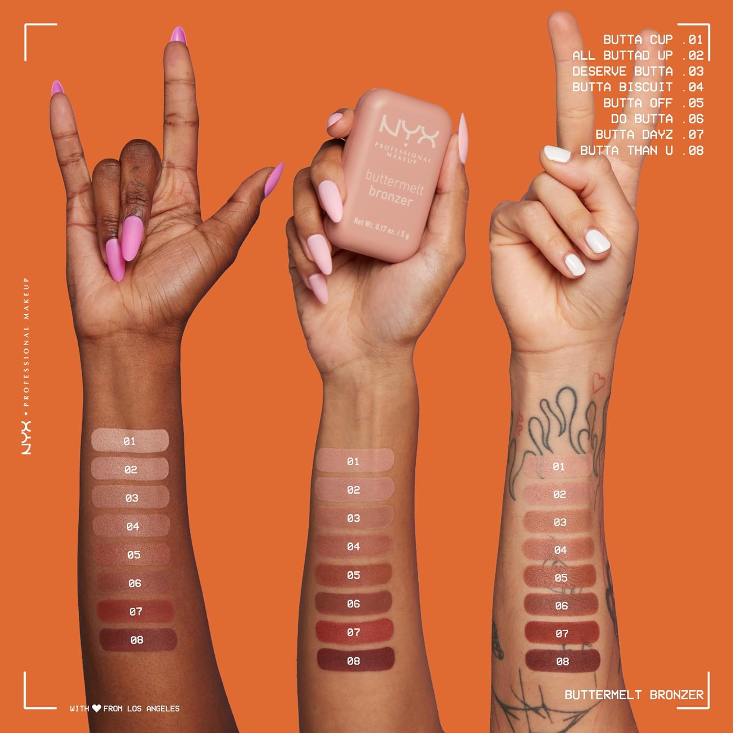 NYX PROFESSIONAL MAKEUP Matte Buttermelt Bronzer, Longwear Face Makeup with Up to 12 Hours of Wear, Vegan Formula - Deserve Butta (Light Medium Cool) - Image 7