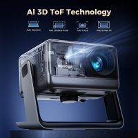 Goodee Viedo Projector With Wifi And Bluetooth, Smart Movie System/ Dolby Audio/ Auto Focus & Keystone Portable Projector, 4k Video Decode & 1080p Native For Home Theater / Outdoor - Image 3