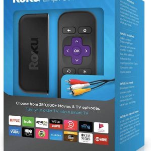 Roku Express+ HD 1080p Ditital Streaming Media Player, 3910RW