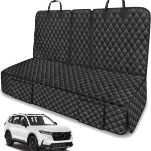 Dog Car Seat Cover for Back Seat Compatible with Honda CRV CR-V HRV HR-V Accessories, Waterproof Non-Slip Pet Bench Backseat Covers 2026 New