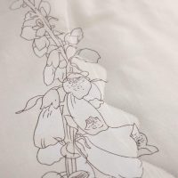SLEEPBELLA Comforter King Size, 600 Thread Count Cotton Brown Branches and Blue Flowers Off-White Comforter Sets, Down Alternative Bedding Set 3Pcs(King, Off-White Botanical) - Image 9