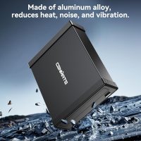 5.25" Blu-Ray/CD/DVD SATA Drive enclosure with USB A/C 3.0, 5.25 drive enclosure, Optical Drive Enclosure, Aluminum Alloy, Hot swappable(Optical Drive not included) - Image 5