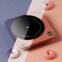 CIARRA CATIH1A-M Portable Induction Cooktop, Slim Single Electric Countertop Burner with Sensor Touch and Digital time, Blue - Image 7