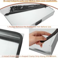 Stainless Steel Gas Stove Top Cover, Noodle Board Cooktop Cover, Kitchen Organizer for Gas and Electric Stove Range Expanding Kitchen Space, Large Size 36"x 23.6"x3", Sliver - Image 3