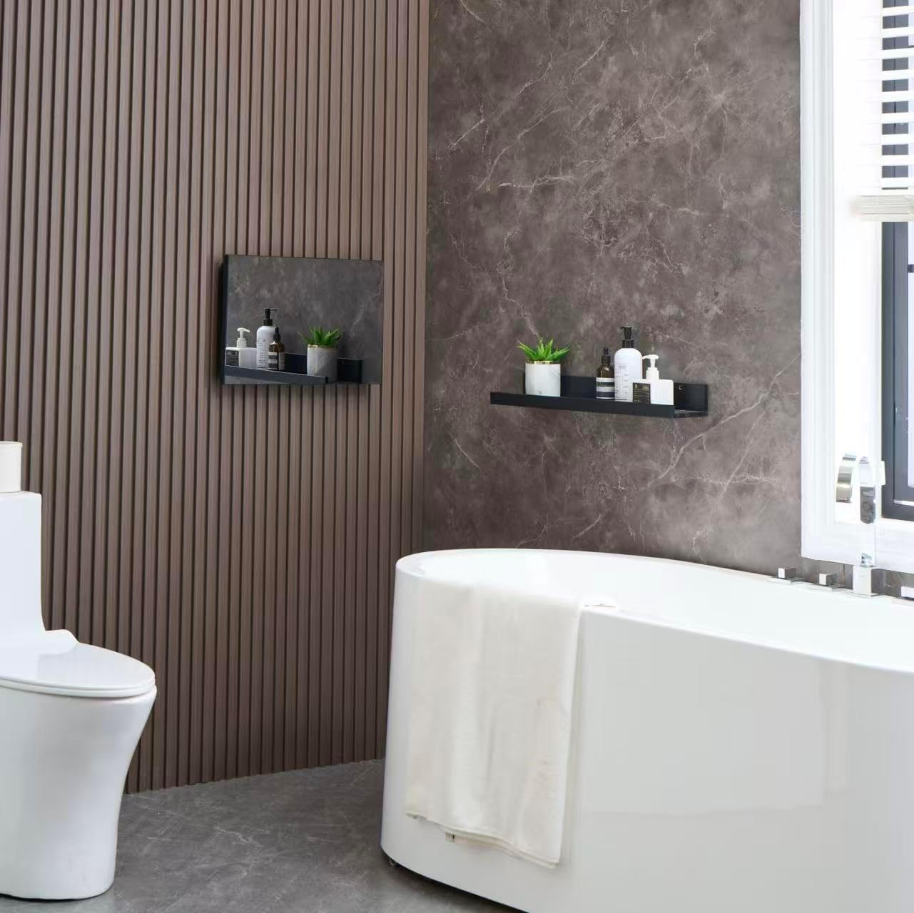 Soulaca 23.8 (24) inches Smart webOS Mirror TV for Bathroom Waterproof WiFi Bluetooth ATSC Tuner Voice Control Built-in Alexa AI WiFi Capacity New Model - Image 2