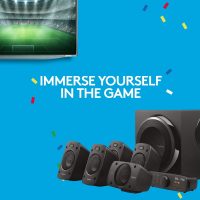Logitech Z906 5.1 Surround Sound Speaker System - THX, Dolby Digital and DTS Digital Certified - Black - Image 11