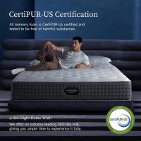10 Inch Twin Mattress, Memory Foam Hybrid Mattress, Fiberglass Free, Medium Firm Feel, Zoned Pressure Relief, Certified Safe Foams & Fabric, Mattress in A Box - Image 2