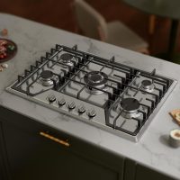 30 inch Gas Cooktop with 5 Sealed Burners, Stainless Steel Drop-in Stove Top, Dishwasher Safe Cast Iron Grates, NG/LPG Convertible, 38K BTU - Image 3