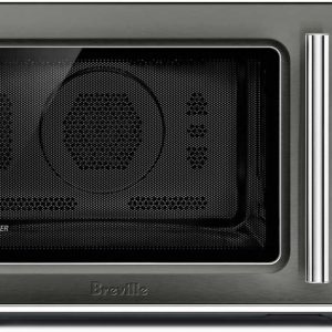 Breville BMO870BST Combi Wave 3-in-1 Microwave, Air Fryer and Convection Oven, Black Stainless Steel