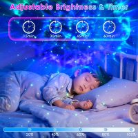 Galaxy Projector, Star Projector Galaxy Light, Night Light with Timer and Remote, for Bedroom, Home Decor, Christmas, Birthday - Image 3