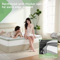 Full Mattress,10 Inch Full Size Mattresses in a Box,Memory Foam Hybrid Mattress,with Individual Pocket Spring - Pressure Relief, Motion Isolation, Cool Sleep - Image 5