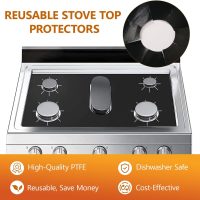 2 Pack Stove Top Covers for Samsung Gas Range Non-Stick 5 Burner Stove Top Covers for Gas Burners Stove Guard for Gas Stoves Reusable Washable Stove Protectors Keep Stove Clean - Image 7