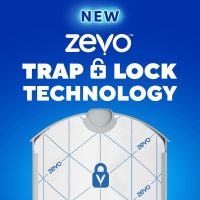 Zevo Flying Insect Trap Refill - for The Zevo MAX & Standard Indoor Fly Trap - Catch Gnats, House & Fruit Flies - Easy to Use - Mess-Free Disposal (4 Refill Cartridges) - Image 3