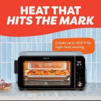Instant Pot 6-Slice InstantHeat 10-in-1 Air Fryer Toaster Oven, Air Fry, Roast, Bake, Sear Crisp, Toast, Bagel, Broil, Dehydrate, Reheat, and Make Pizza - Image 8