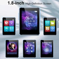 32GB MP3 Player with Bluetooth, 1.8 inch Screen, with FM Radio, Recorder, Portable Sport HiFi Music Player Up to 512GB, Blue - Image 4