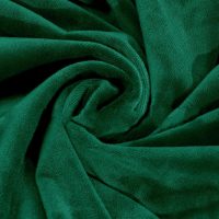 Velvet Armless Chair Cover Criss Cross Chair Cover Armless Office Desk Chair Slipcover Modern Mid Back Accent Chair Cover Washable Removable Chair Protector Without Arms Dark Green - Image 4