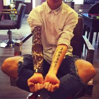 Tatoo Sleeves Men, Women, and Kids – Fake Temporary Tattoo Sleeve for Outdoor Sports, Halloween Decor - Image 9