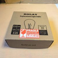 Rolay 11W Outdoor String Light Bulbs, S14 Incandescent Replacement Bulbs for Outdoor Patio String Lights with E26 Base, Pack of 25 - Image 8