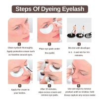 2-In-1 Eyelash & Eyebrow Kit, Professional Lash & Brow Color Kit, Lasting for 6 Weeks DIY Hair Coloring for Salon Home Use 7ml (Black) - Image 6