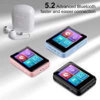 32GB MP3 Player with Bluetooth, 1.8 inch Screen, with FM Radio, Recorder, Portable Sport HiFi Music Player Up to 512GB, Blue - Image 6