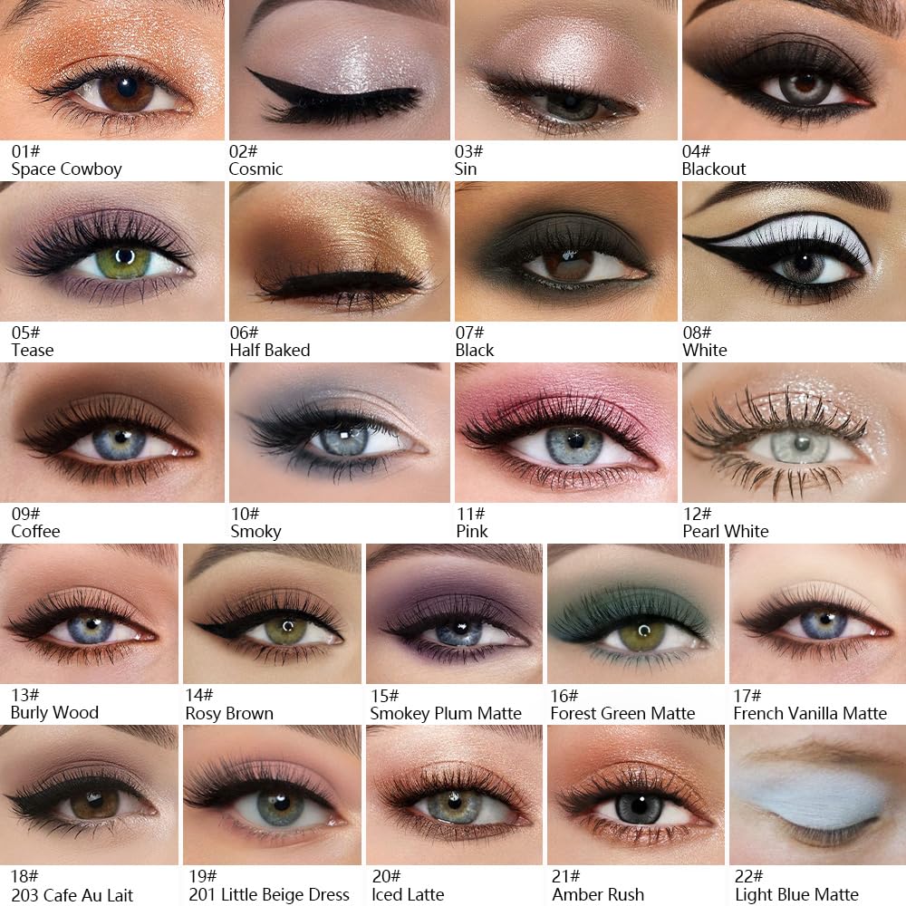 Kaely Taupe Single Eyeshadow Makeup, Blendable Neutral Powder Eye Shadow for Older Women, Lavender Plum Purple Mauve Matte Eyeshadow Palette for Green Eyes Pigmented Waterproof, sombras para ojos, 05 - Image 7