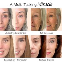 Fièra Luxury Concealer & Foundation with Anti-Aging Ingredients - Full Coverage for Dark Circles, Wrinkles, Fine Lines, and Spots, All-Day Wear For Mature Skin - Neutral Beige, 0.5 FL. OZ. / 15 ML - Image 3