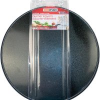 Range Kleen Black Round Burner Kovers Set of 4 - Image 3