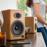 Audioengine A5+ Wireless Bluetooth Bookshelf Speakers - Premium 150W Stereo Speakers for Music, Gaming, Turntables, Home Theater Systems - Powerful Studio Monitors - Image 7