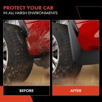 A-Premium Set of 4PCS Mud Flaps Splash Guards Mudguards Mudflaps with Hardware Kits Accessory Compatible with Honda HR-V HRV, 2016-2021, Sport Utility, Front LH RH and Rear LH RH - Image 6